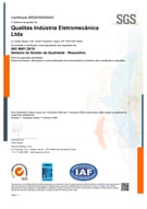 Certificado SGS