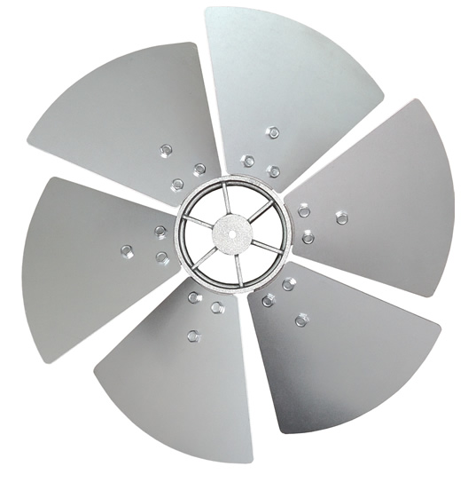 Hélice para Ventiladores e Exaustores EQ400 Cubo Alumínio Hélice para Ventiladores e Exaustores EQ400 Cubo Alumínio