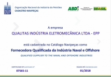 Certificado ONIP Navipeças