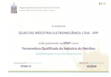 Certificado ONIP