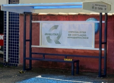A prefeitura de Itapira em parceria com a Qualitas, instala novos pontos de ônibus na cidade