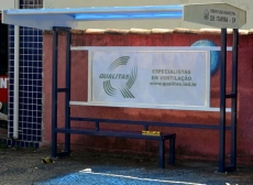 A prefeitura de Itapira em parceria com a Qualitas, instala novos pontos de ônibus na cidade