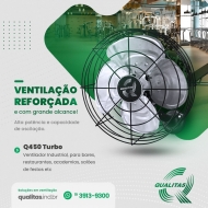 Lançamento Qualitas: Ventilador Industrial Q450 Turbo