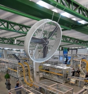 Ventilador Industrial para Galpão QLI120T8