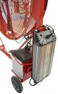 Ventilador Industrial a Bateria QLA 85 Ventilador Industrial a Bateria QLA 85