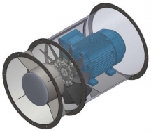 Exaustor Axial para a Petrobrás